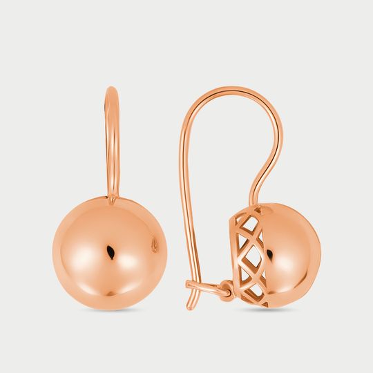 Серьги золотые