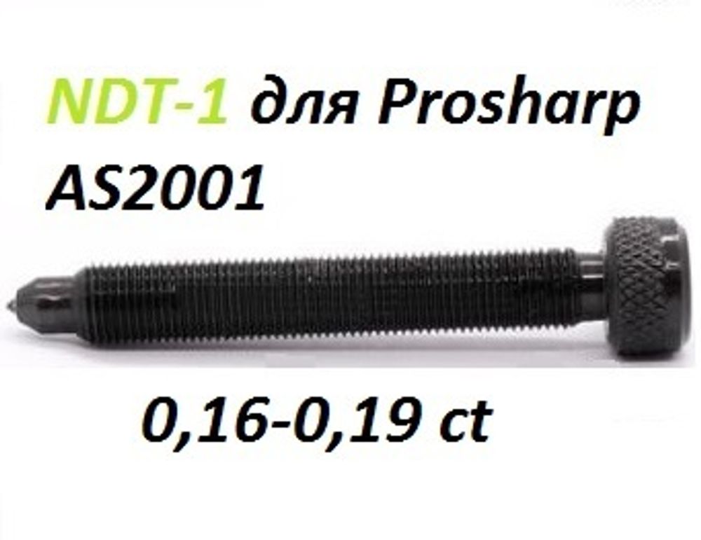 Алмазный карандаш NDT1 на Prosharp AS2001 L80mm  0,16-0,19ct