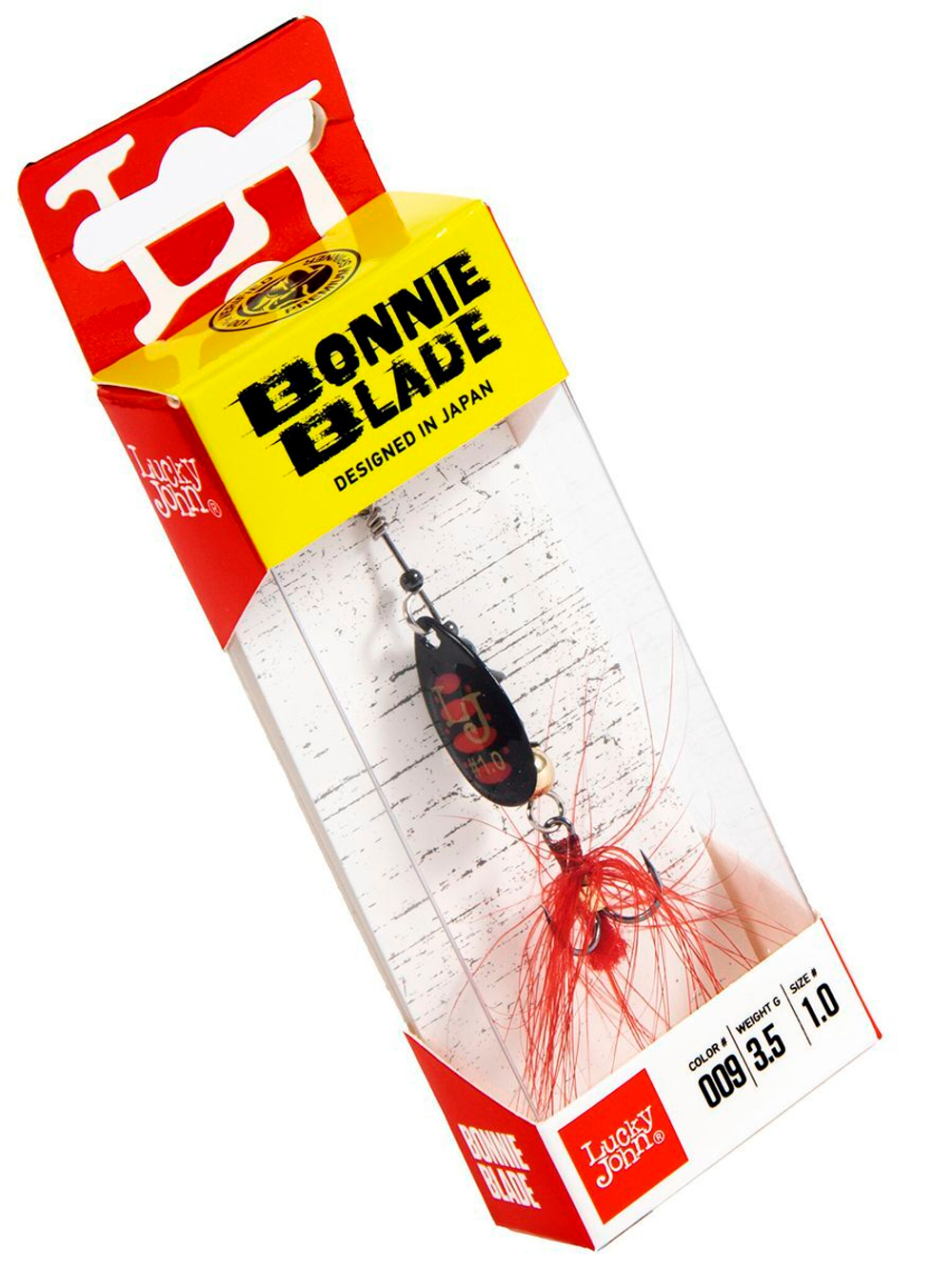 Блесна вращающаяся Lucky John BONNIE BLADE 4 10.3г 011 в блистере