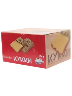 Печенье с кремовой начинкой Кокосовый Латте 100 г * 8 шт