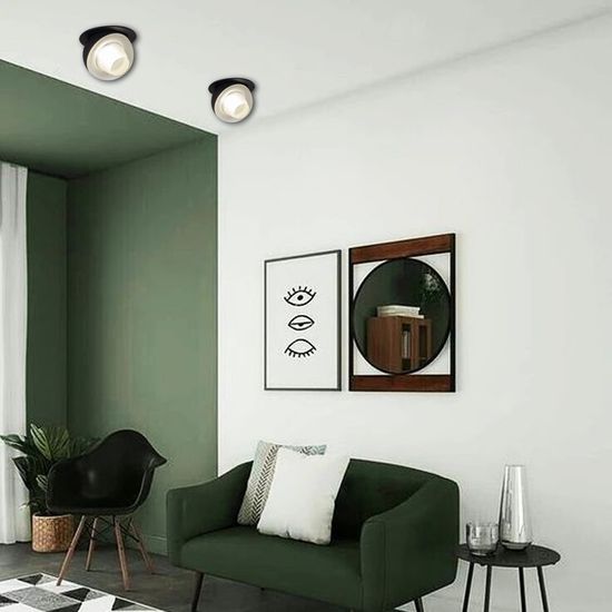 Накладной светильник Reluce 84090-9.0-001QR COB8W BK