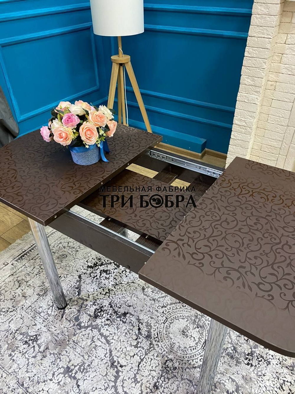 Стол кухонный раздвижной "Шоколад"