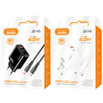 JOKADE JB0145, Зарядное устройство PD45W + 22.5W на устройства Ligtning
