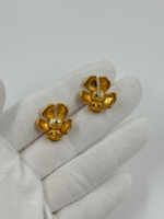 Серьги Цветы Chanel