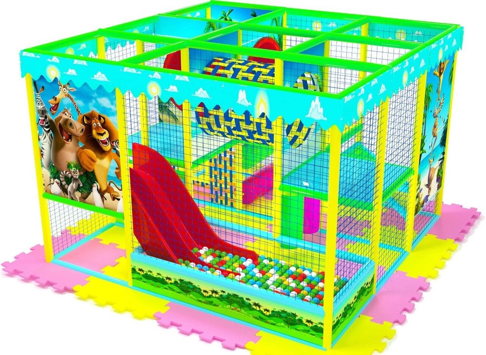 Детский игровой лабиринт «Лимпопо»12,25м² (3,5*3,5*2,5м)