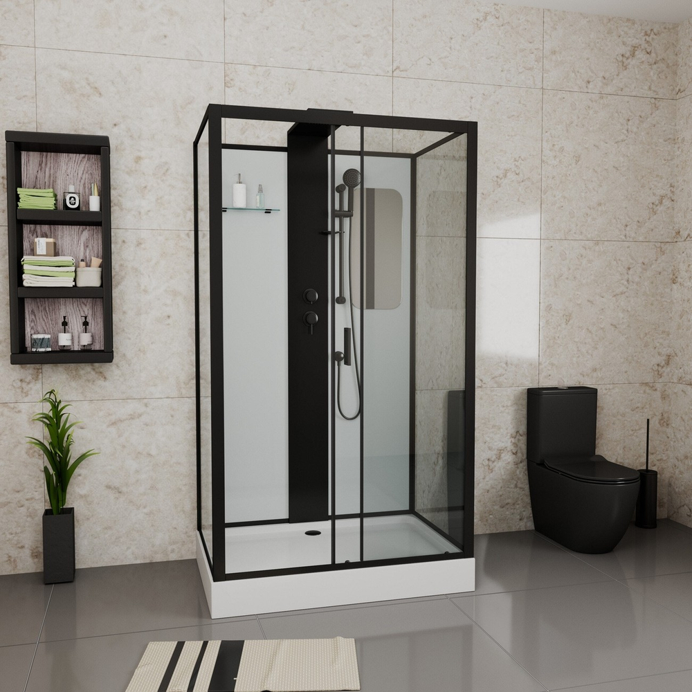 Душевая кабина Grossman (Гроссман) Elegans GR252Q (120х80х217), с низким поддоном