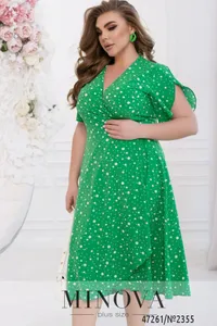 Платье 2355-салатовый Minova