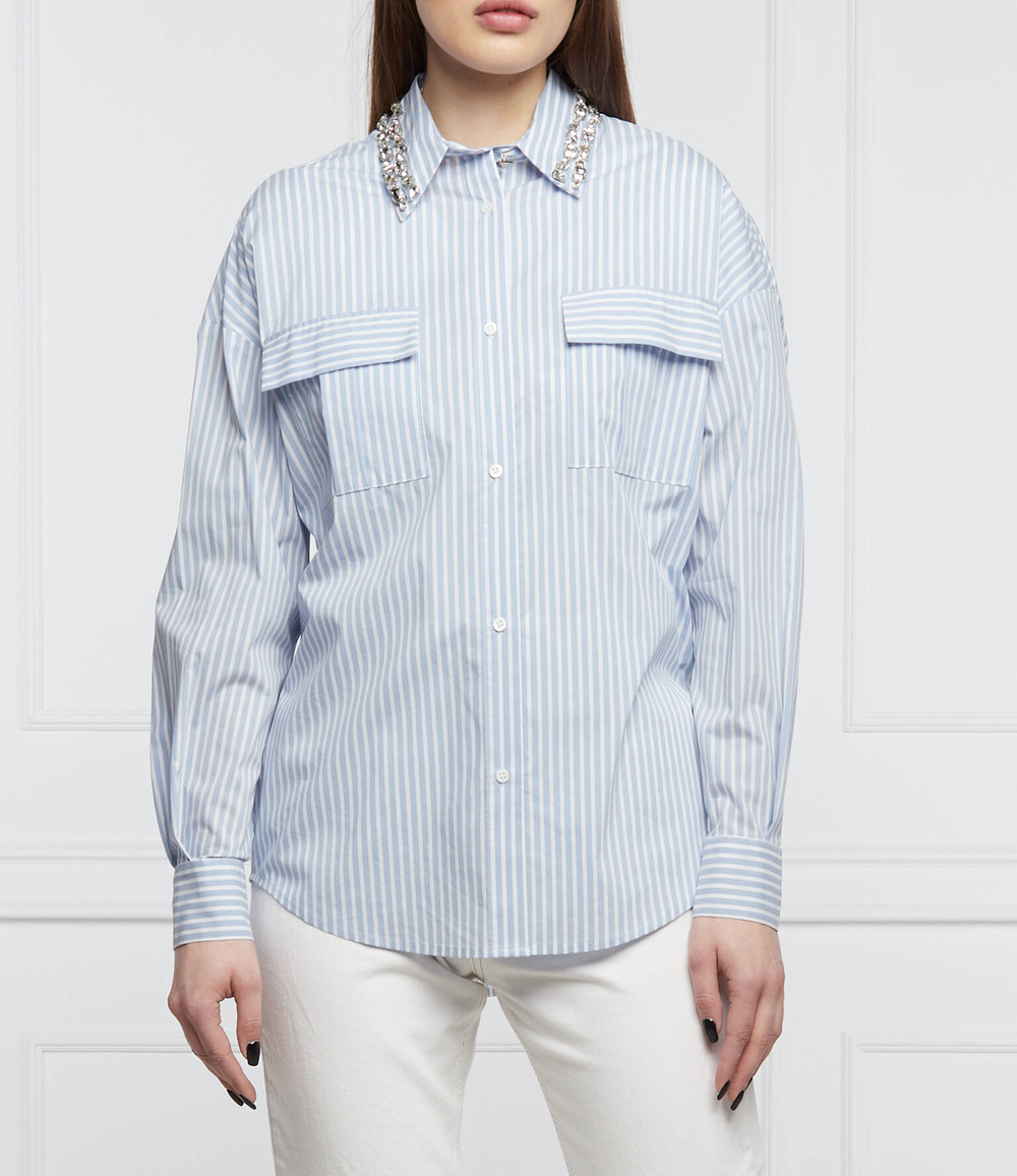 рубашка Liu Jo - голубой(CA2010 T2376)