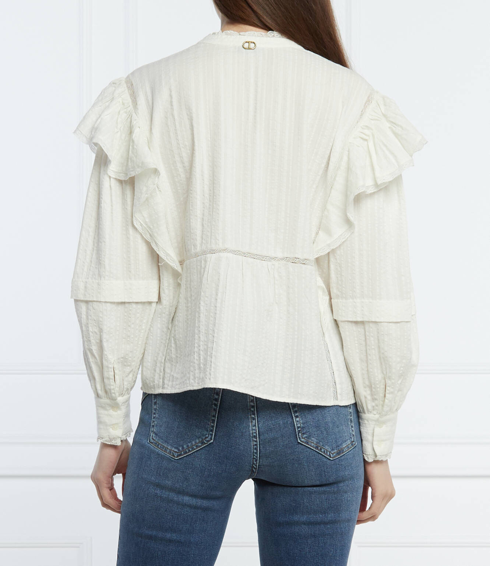 блузка TWINSET - белый(221TP2281)