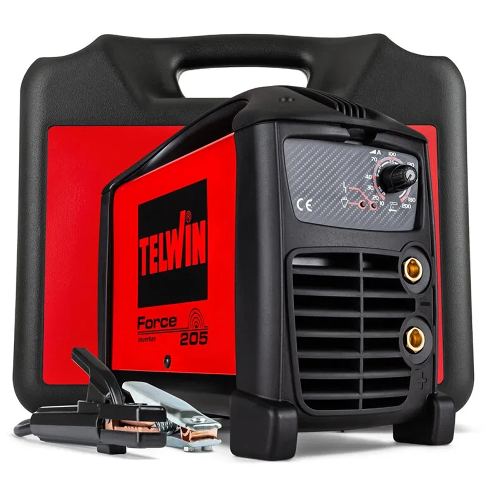 Telwin FORCE 205 ACX сварочный инвертор в защитном кейсе 816238
