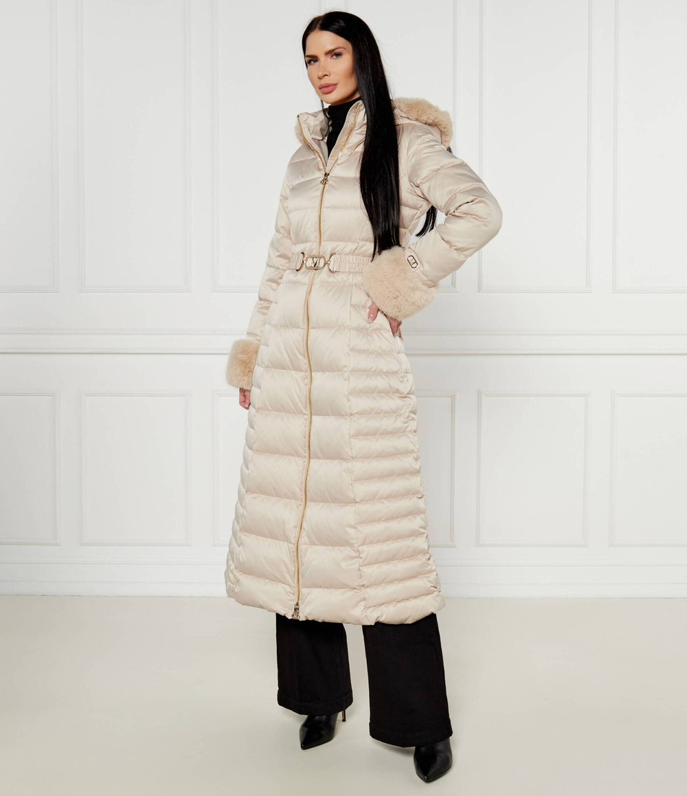Пуховое пальто JASTIN Marciano Guess - экрю(4BGL20 7187A)