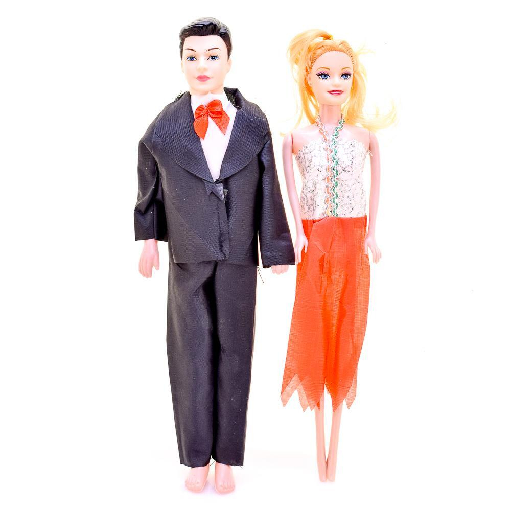 Кукла тип Модель с мужем 32см, пакет 098