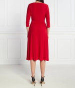 Платье с ремешком CARLYNA LAUREN RALPH LAUREN - красный(250769904)