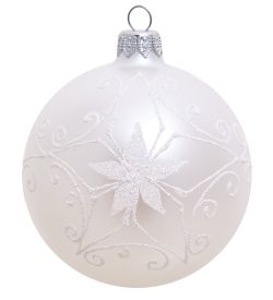 Элита НФШ-1130/1 Ел. украшение Шар «Зимний романс» 85 мм