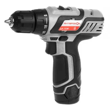 Аккумуляторная дрель-шуруповерт "ИНТЕРСКОЛ" ДА-12ЭР 434.2.2.20