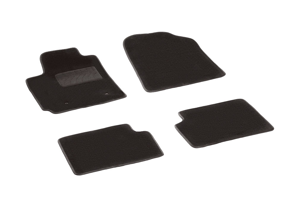 Ворсовые коврики LUX для Toyota Corolla IX (E120, E130) 2000-2007 Seintex.83186