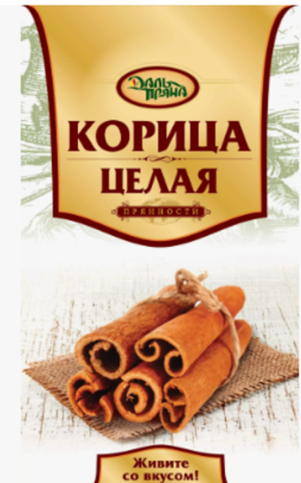 Корица, палочки Дальпряна 50 гр
