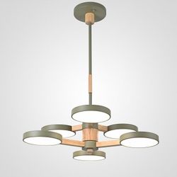 Люстра на штанге Imperiumloft TURNA Khaki TURNA-DBL01