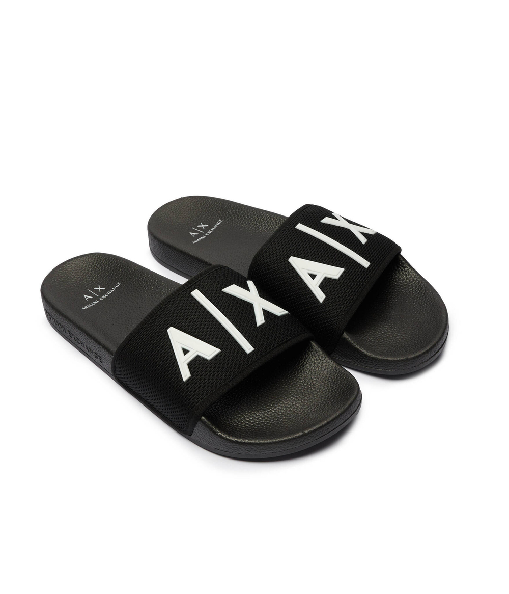 Шлепанцы Armani Exchange - черный(XUP001 XV820)