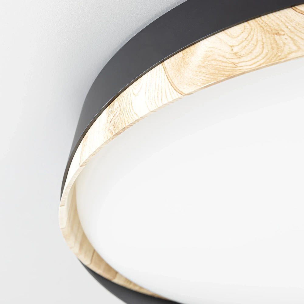 Citilux BONNY CL754351G LED RGB Светильник с пультом Черный+Клён