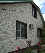 Фасадная панель Альта-Профиль КАМЕНЬ Белый 1010*450мм 0,46м2