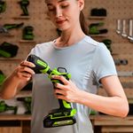 Рабочий аккумуляторный LED-фонарь 2-в-1 Greenworks G24UL , Арт. 3503707, 24V, 650 Лм, сменные плафоны, без АКБ и ЗУ