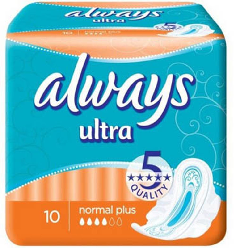 Прокладки "Олвейс" Ультра Нормал 10шт 4кап (16шт)