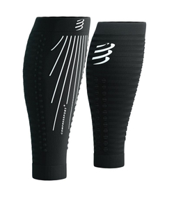 Compression sleeve Compressport R2 Aero Calf Sleeves - black/white