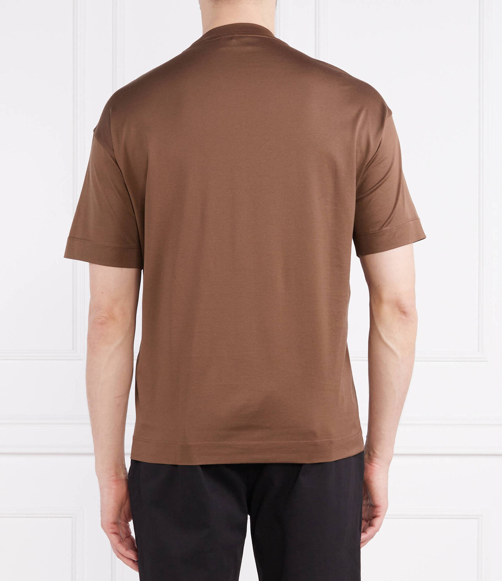 Футболка Emporio Armani - коричневый(3R1TV1 1JSAZ)