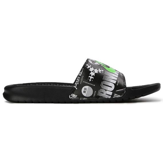 Nike Benassi JDI Print 'Black Green'