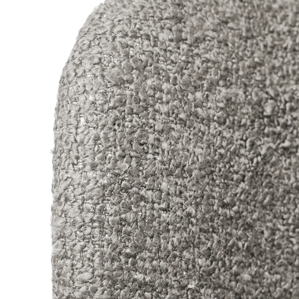 Стул полубарный Ant букле серый