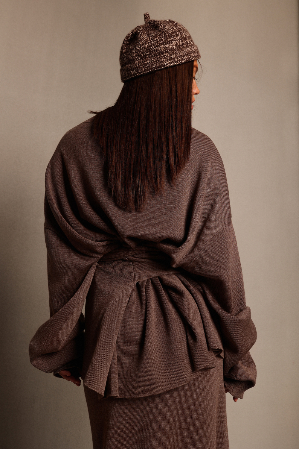 Джемпер с завязками