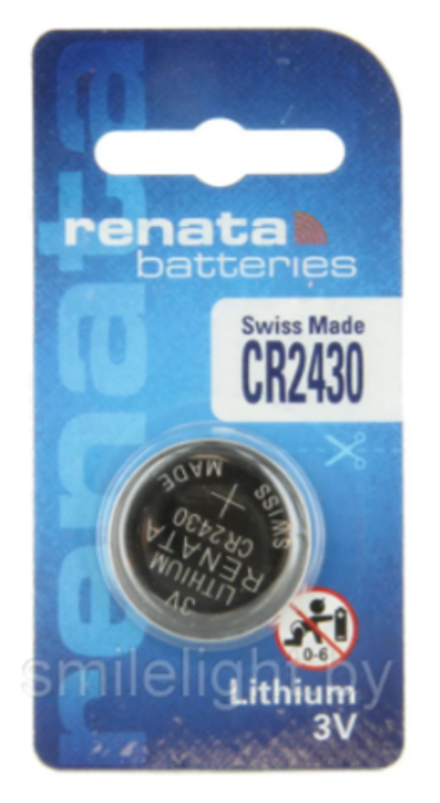 Элементы питания RENATA CR2430 1BL (литиевые)