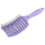 Расческа для волос скелетная, 24,5х7 см, продувная, фиолетовая/черная, MONTE VITA (МОНТЕ ВИТА), 457421
