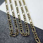 Цепочка, цвет античная бронза, винтаж, р-р 7×4мм, цена за отрезок 50 см