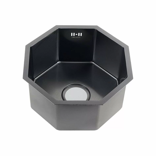 Мойка кухонная Melana Octavia Profline D400B черная