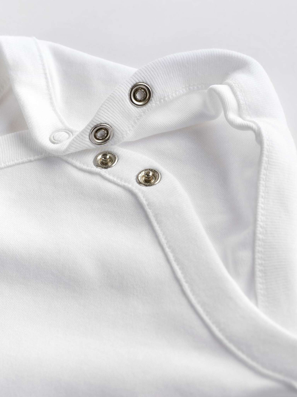 Боди с коротким рукавом для малышей Next 263-726, 10 шт., Белый