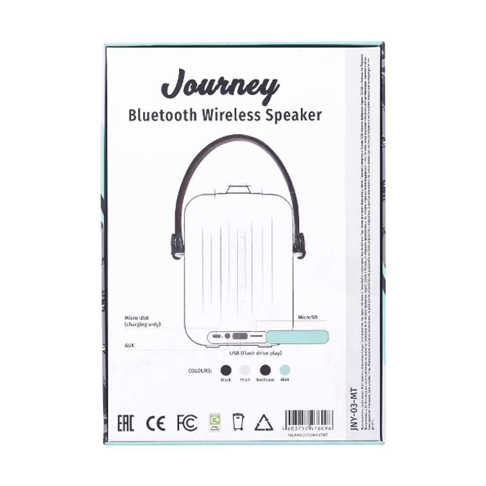 Беспроводная колонка Alive Audio Journey (Mint)