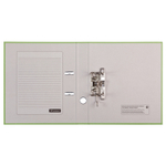 Папка-регистратор OfficeSpace, 50мм, бумвинил, с карманом на корешке, фисташковая