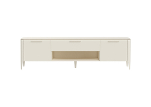 Тумба Type под ТВ ширина 200 см (молочный)
