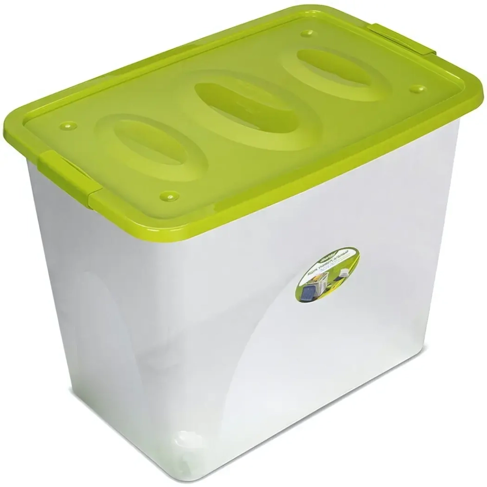 Ящик универсальный на колесиках «Астело», цвет оливковый 60*40*28см С665ОЛВ