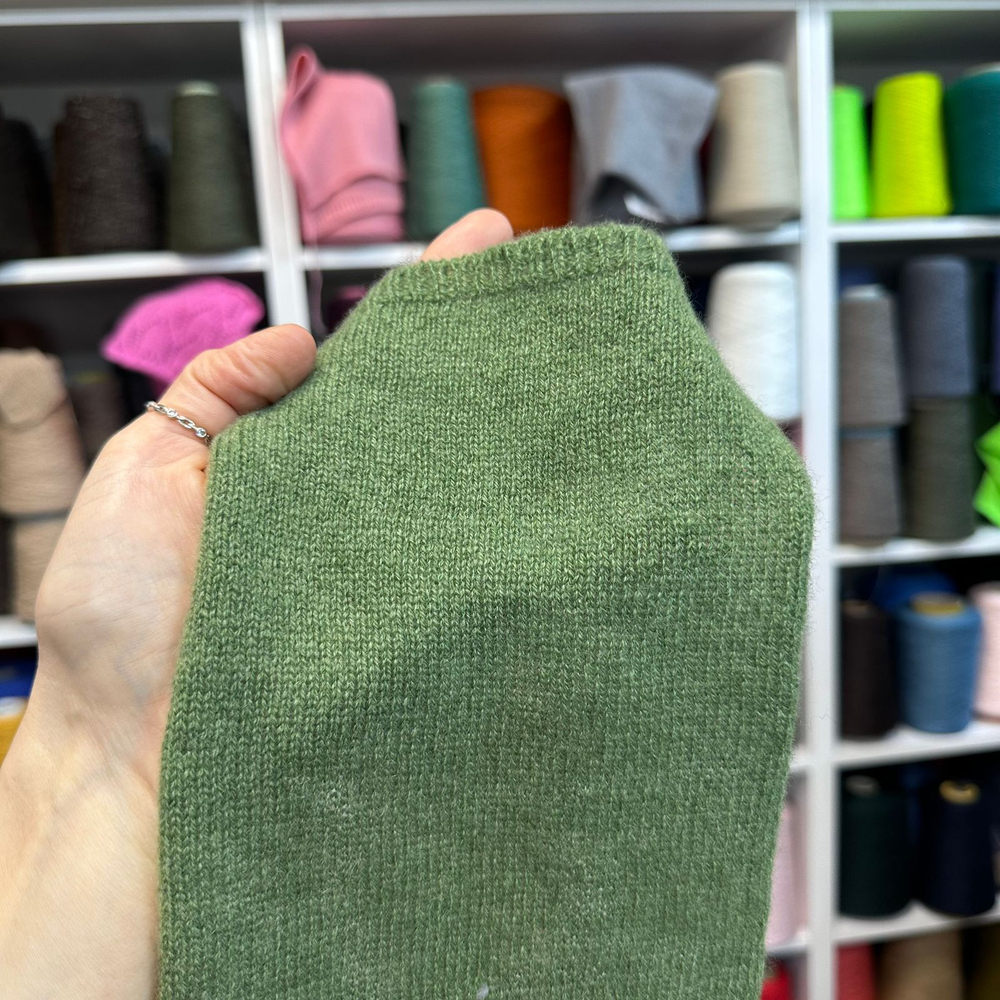 CASHMERE - Biagioli Modesto; 100% кашемир; 1400м/100гр, (2/28000); col. 200743 siepe