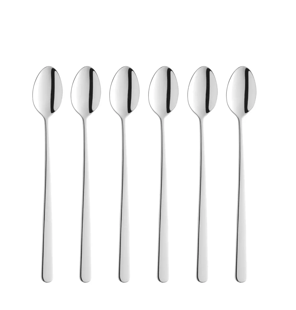 Zwilling - Набор из 6 ложек Nova для латте. / артикул   07141-304-0  / GTIN 4009839309458