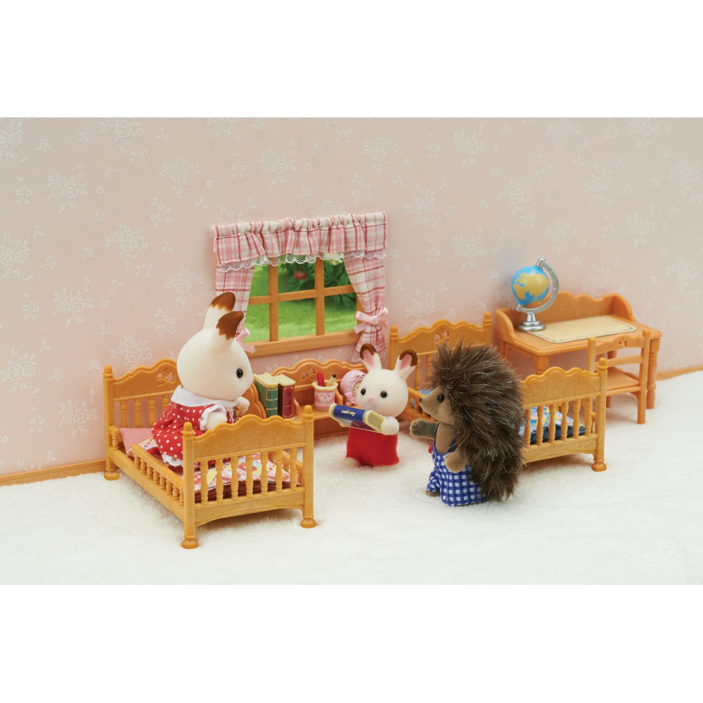 Sylvanian Families - Детская деревенская комната с двухъярусной кроватью 5338