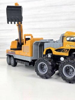 Автомобиль Спецтехника, металл, инерционный (201106037)