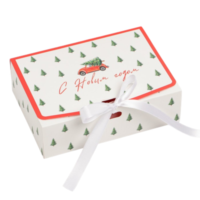 Коробка складная двухсторонняя «С новым годом», 16.5 х 12.5 х 5 см, Новый год