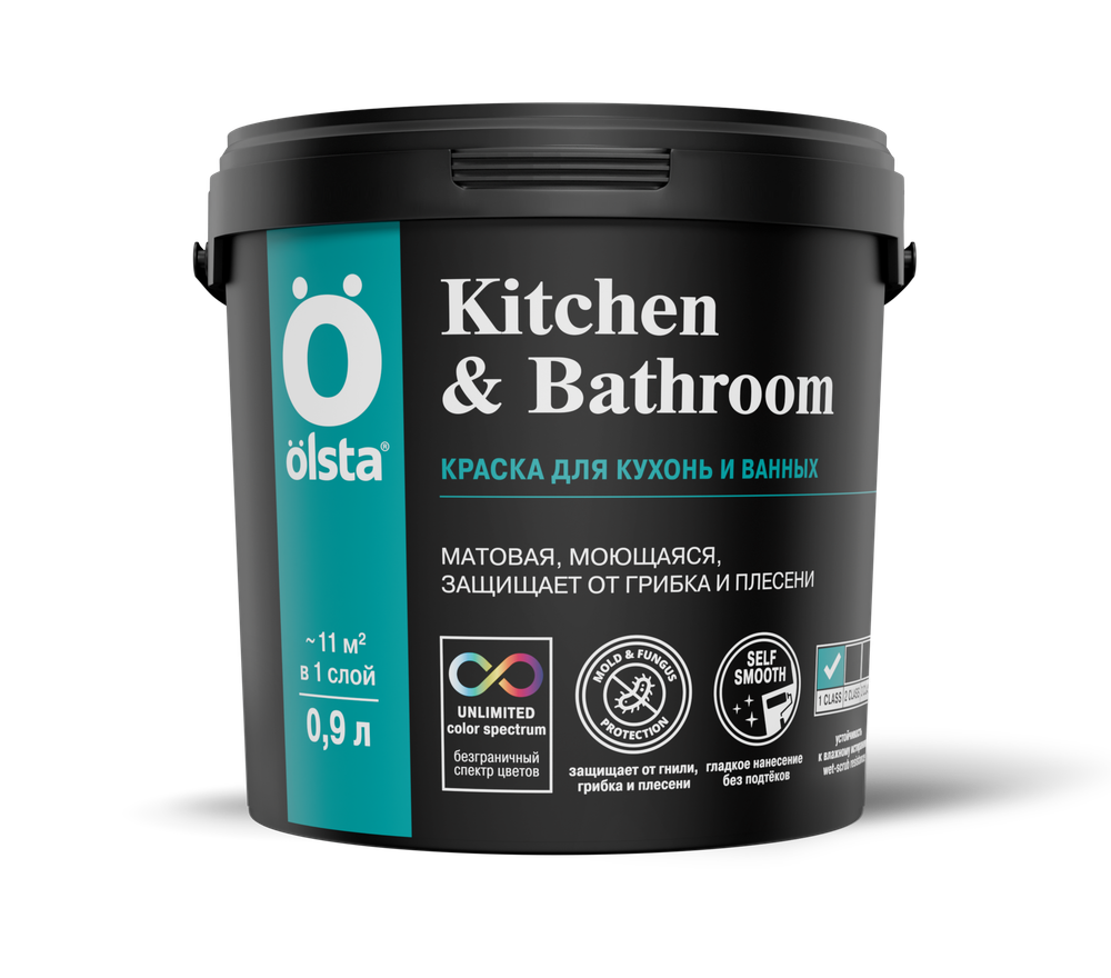 OLSTA KITCHEN&BATHROOM Краска для ванной и кухни
