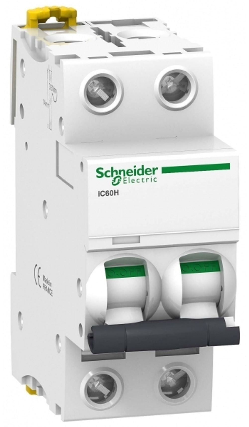 Выключатель автоматический 2П 20А характеристика D 10кА Schneider Electric iC60H (аналог Multi9 25118) A9F85220