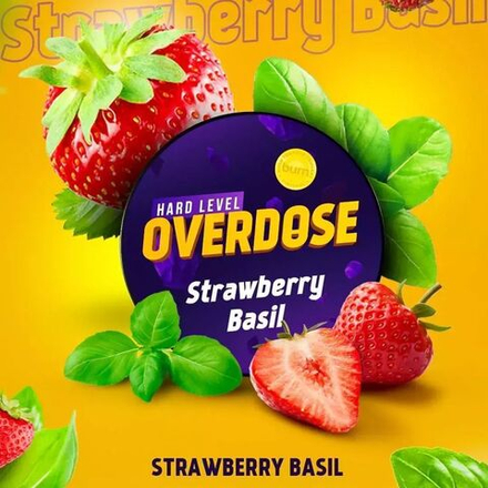 OVERDOSE - Strawberry Basil (200g)