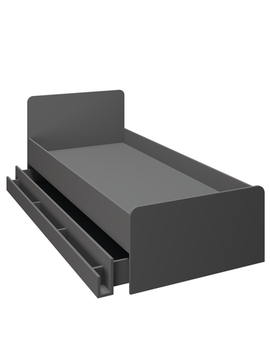 Кровать ГРАНД-ЛАВОРО-1 2000-900 / 1900-800 /2032*800*936/ анкор белый / анкор белый